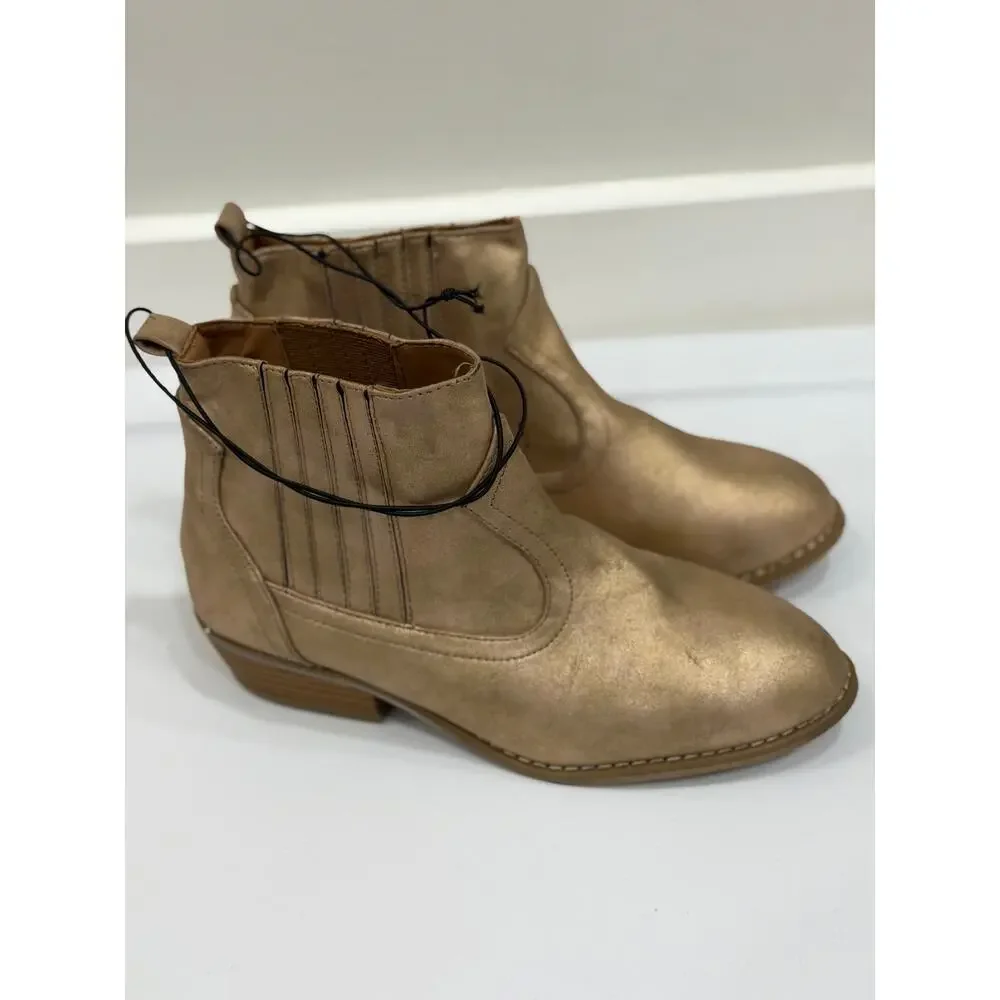Universal Thread Shimmer Booties Size 7.5W